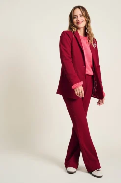 POM Amsterdam BLAZER Burgundy Red Clearance