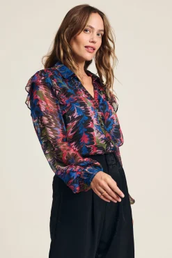 POM Amsterdam BLOUSE Animal Paradise Sale