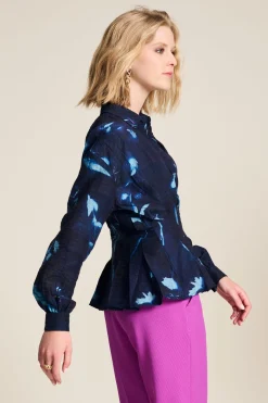 POM Amsterdam BLOUSE Feathers and Florals Sale