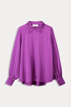 POM Amsterdam BLOUSE Feathers Cactus Pink Online