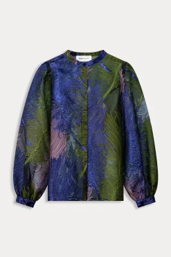 POM Amsterdam BLOUSE Festive Feathers Online