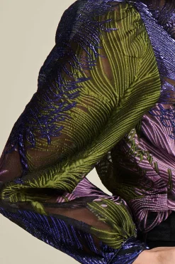 POM Amsterdam BLOUSE Festive Feathers Online