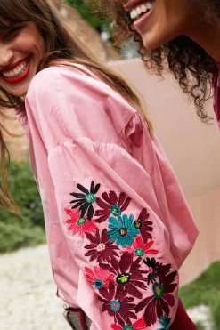 POM Amsterdam BLOUSE Maxime Dusty Pink Best