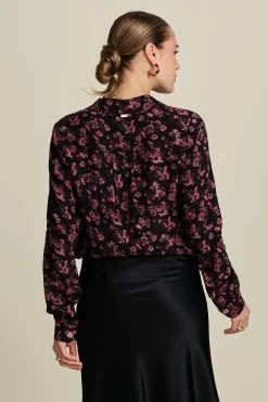 POM Amsterdam BLOUSE Mila Blooming Pink New