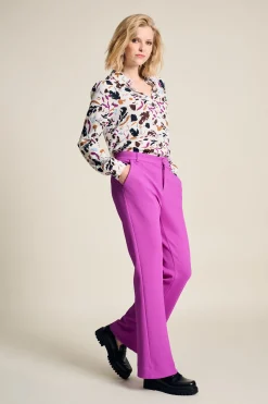 POM Amsterdam BLOUSE Mila Featherfest Ecru Best