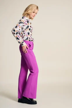POM Amsterdam BLOUSE Mila Featherfest Ecru Best
