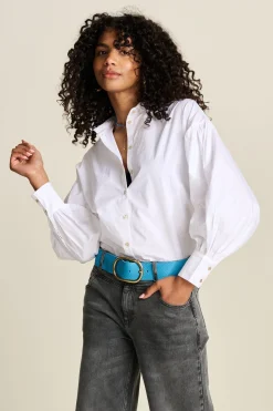 POM Amsterdam BLOUSE Poppy Hot