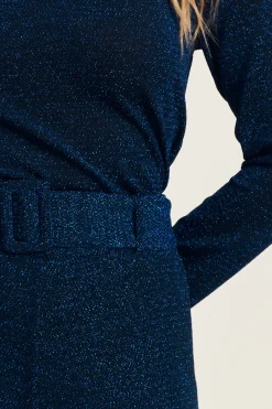 POM Amsterdam BROEK Festive Blue Discount