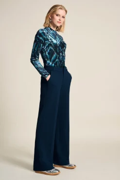 POM Amsterdam BROEK Lara Eternal Blue Sale