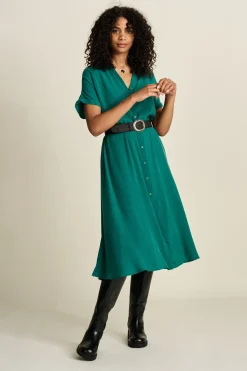 POM Amsterdam DRESS Lynn Pacific Green Online