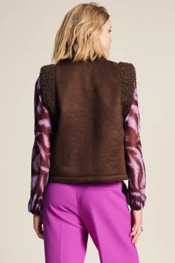 POM Amsterdam GILET Lammy Brown Best