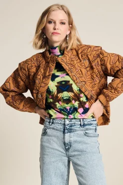 POM Amsterdam JACKET Butterfly Sugar Brown Clearance