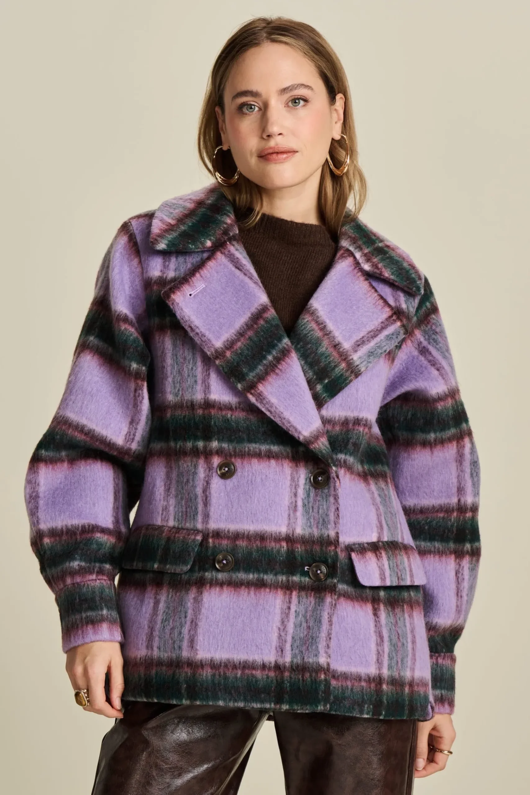 POM Amsterdam JAS Checks Lavender Hot