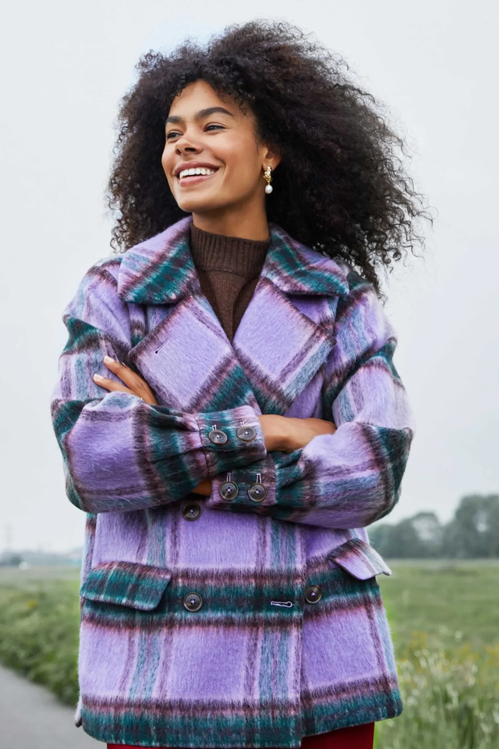 POM Amsterdam JAS Checks Lavender Hot