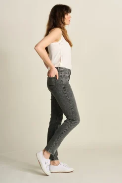 POM Amsterdam JEANS Elize Slim Grey Storm Grey Strom Discount