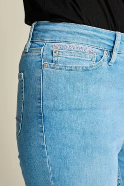 POM Amsterdam JEANS Esmee Flare Light Blue Hot