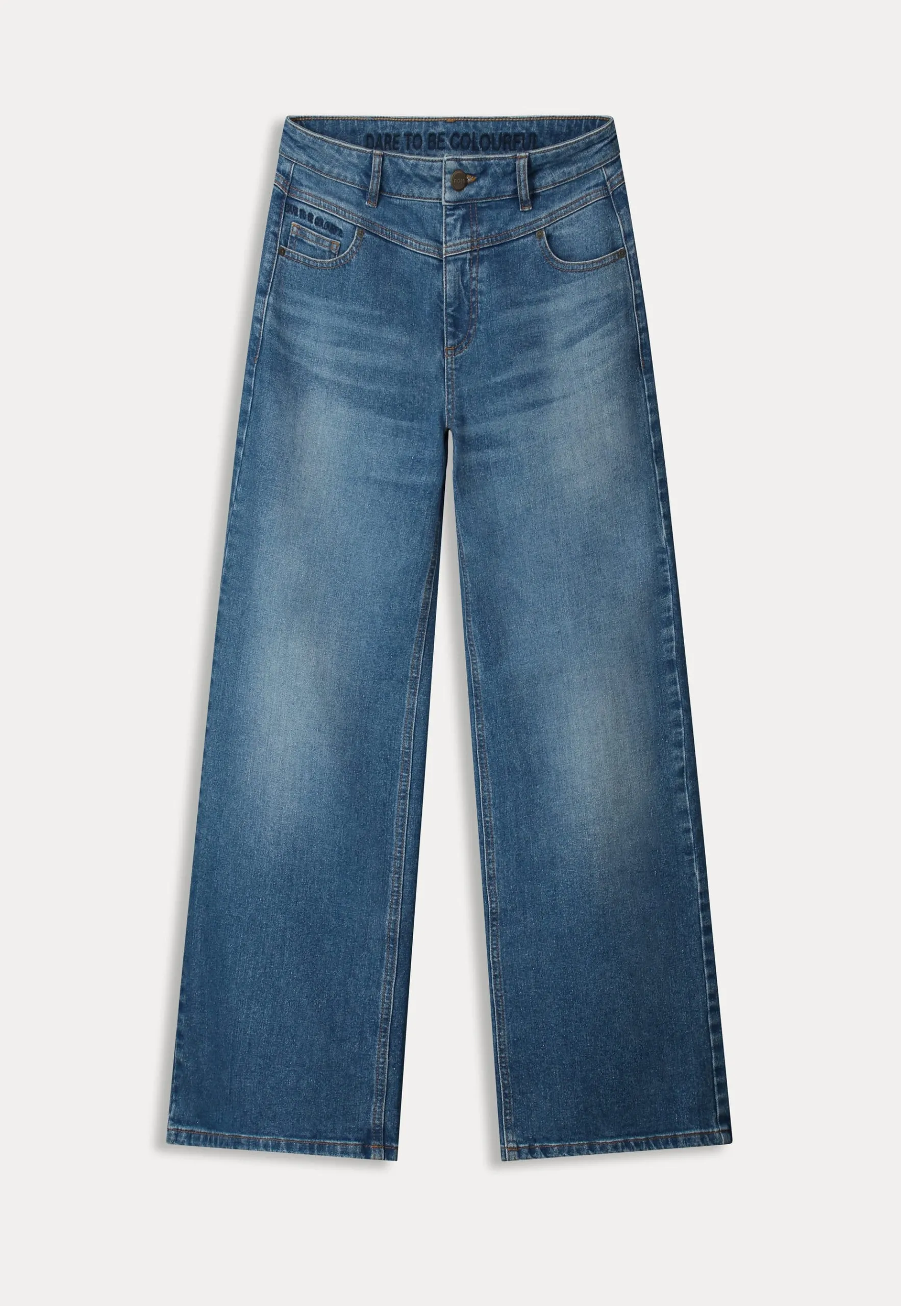 POM Amsterdam JEANS Wide Leg Vintage Blue Hot