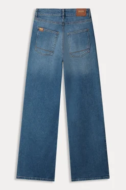POM Amsterdam JEANS Wide Leg Vintage Blue Hot