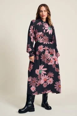 POM Amsterdam JURK Big Blooming Pink New