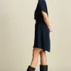 POM Amsterdam JURK Bobby Lynn Dark Navy Online