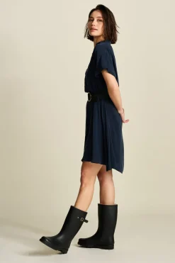 POM Amsterdam JURK Bobby Lynn Dark Navy Online