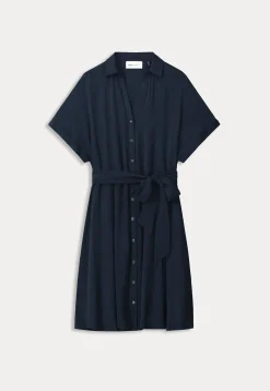 POM Amsterdam JURK Bobby Lynn Dark Navy Online
