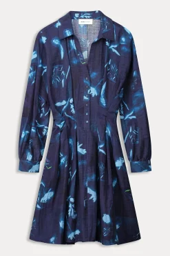 POM Amsterdam JURK Feathers and Floral New