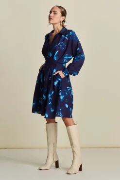 POM Amsterdam JURK Feathers and Floral New