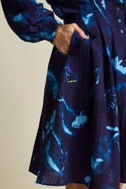 POM Amsterdam JURK Feathers and Floral New