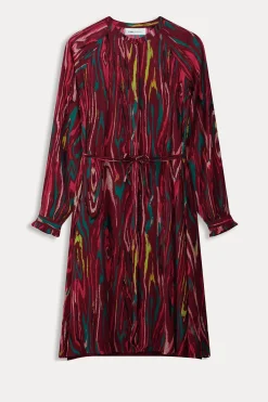 POM Amsterdam JURK Woody Burgundy Red Discount