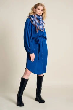 POM Amsterdam SJAAL Checks Blue Lavender