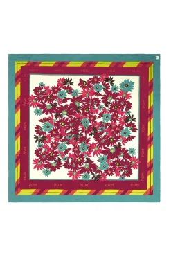 POM Amsterdam SJAAL Silk Floral Green Sale