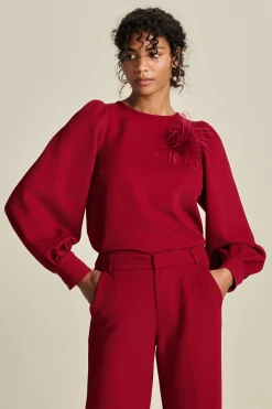 POM Amsterdam TOP Burgundy Red Sale