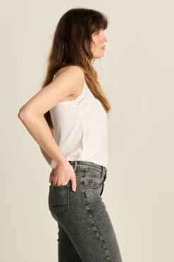 POM Amsterdam TOP Emmi Ecru Hot