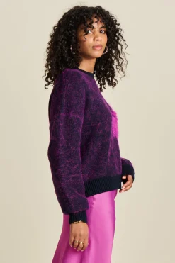 POM Amsterdam TRUI Feather Midnight Blue Clearance