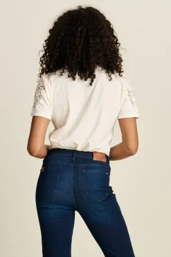 POM Amsterdam TSHIRT Ellen Ecru Sale