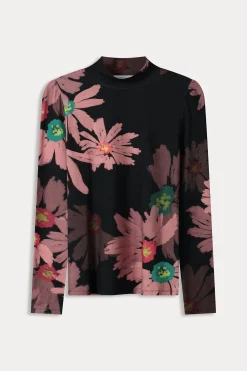 POM Amsterdam TURTLENECK Big Blooming Pink Clearance