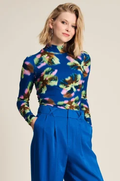 POM Amsterdam TURTLENECK Butterfly Blue Best