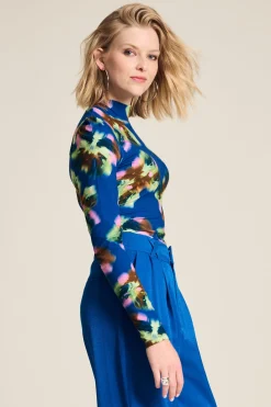 POM Amsterdam TURTLENECK Butterfly Blue Best