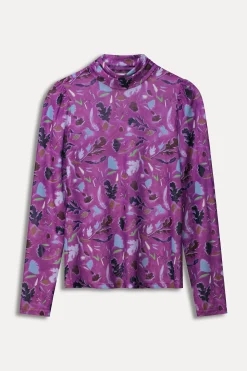POM Amsterdam TURTLENECK Featherfest Cactus Pink Best