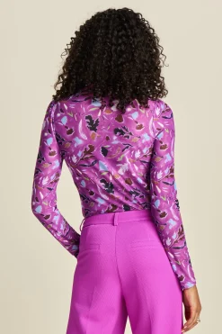 POM Amsterdam TURTLENECK Featherfest Cactus Pink Best